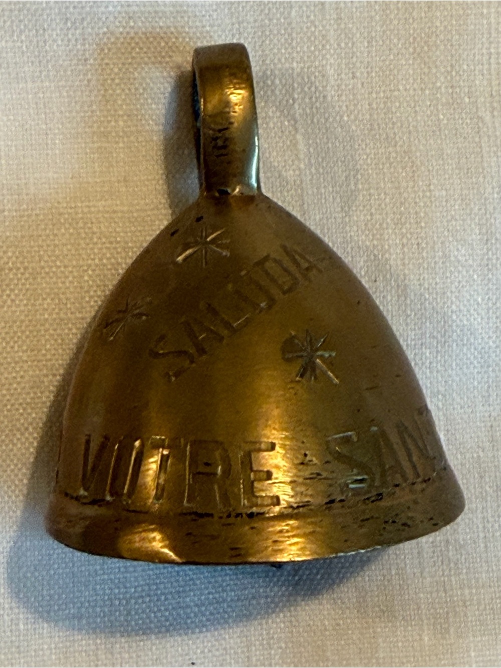 Vintage India Bell of Sarna Drinking/Toast Bell